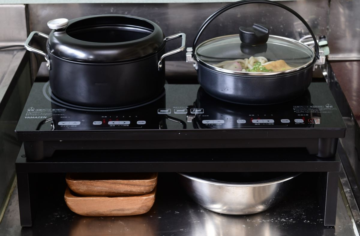 商品情報_2口IHクッキングヒーター専用台（幅52cm） | 山善の商品情報