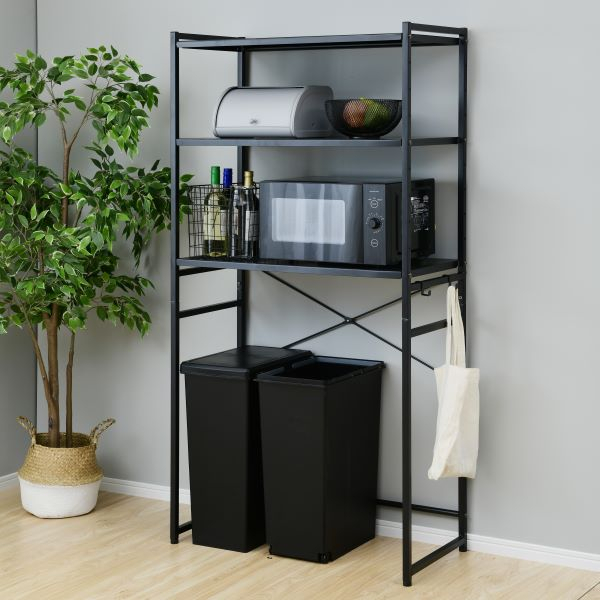 商品情報_ゴミ箱上収納レンジボード（幅85cm） | 山善の商品情報サイト