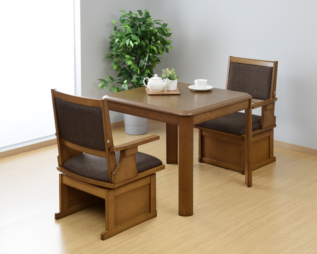 商品情報_ダイニングこたつテーブル（75×75） | 山善の商品情報サイト