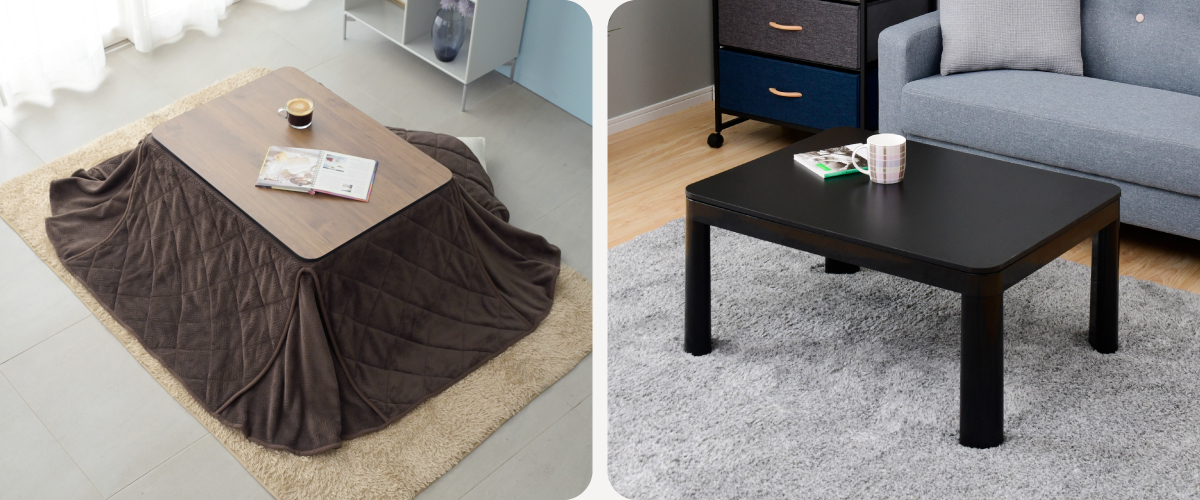 山善（YAMAZEN）「カジュアルこたつ」PPNCK-8060(BK/BR) Amazon