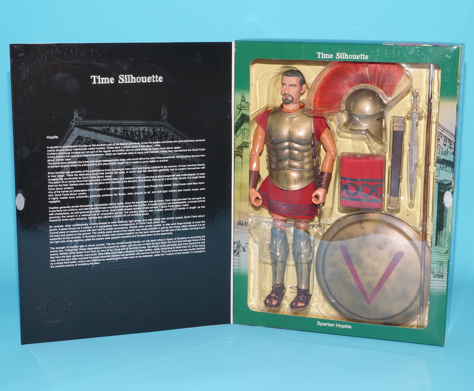 IGNITE TIME SILHOUETTE SPARTAN HOPLITE 1:6 SCALE ACTION FIGURE