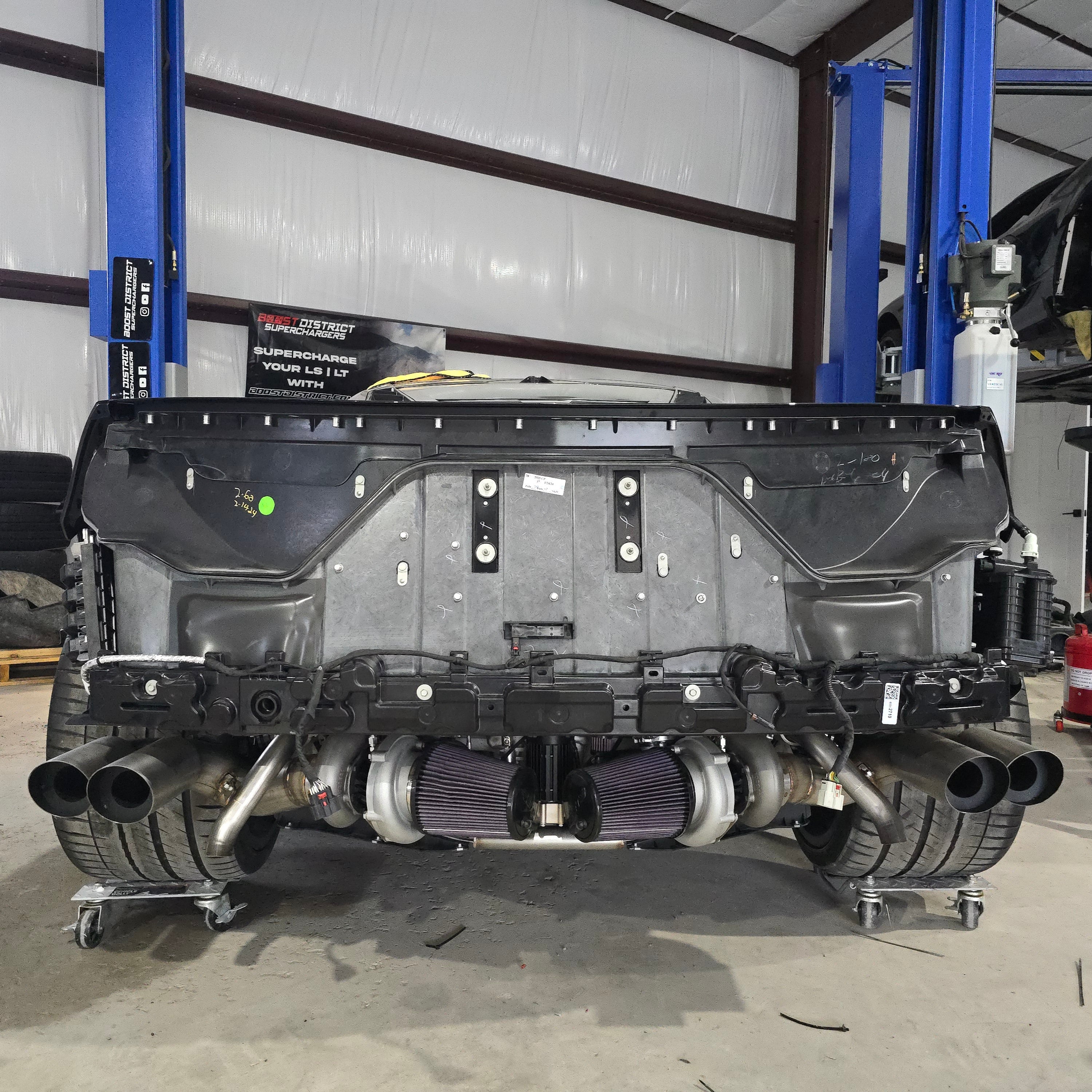 C8 Z06 Twin Turbo 800HP Installed Package