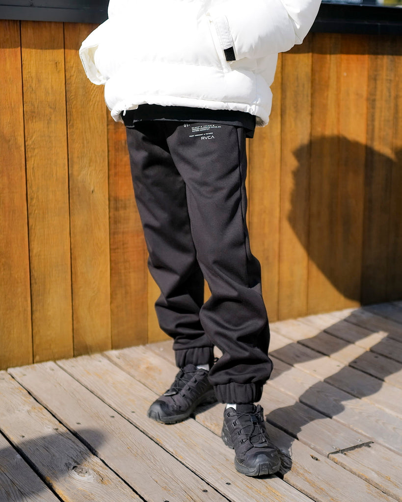 OUTLET】RVCA メンズ REFLECTIVE BAS PT セットアップボトムス BLK