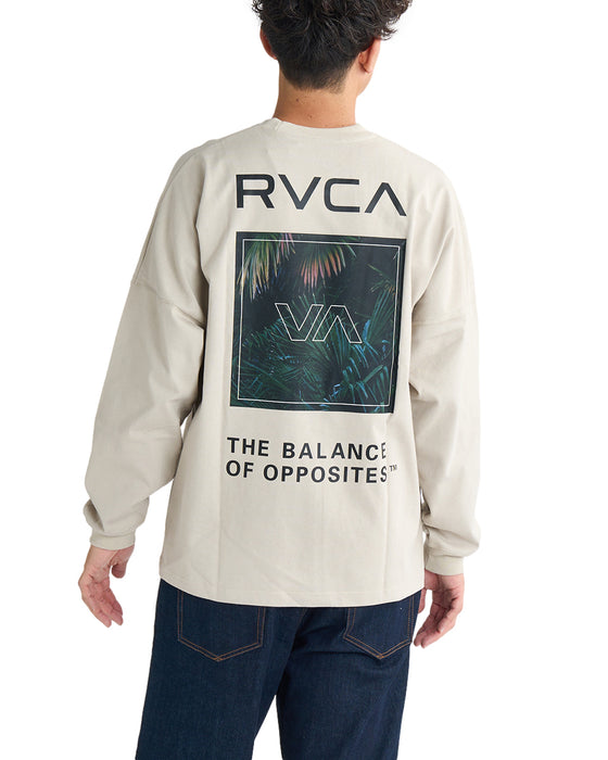 OUTLET】RVCA メンズ PALM BOX LT ロンT 【2025年春夏モデル】