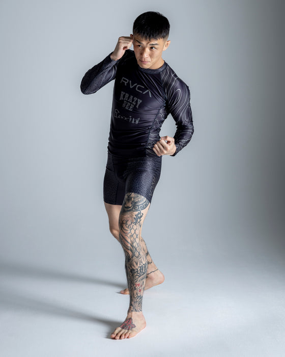 OUTLET】RVCA SPORT メンズ RVCA X KRAZY BEE X GAKKIN TRAINING SHORT