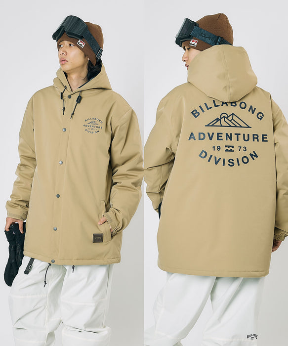 SALE】BILLABONG メンズ COACH スノージャケット 【25-26SNOWモデル】