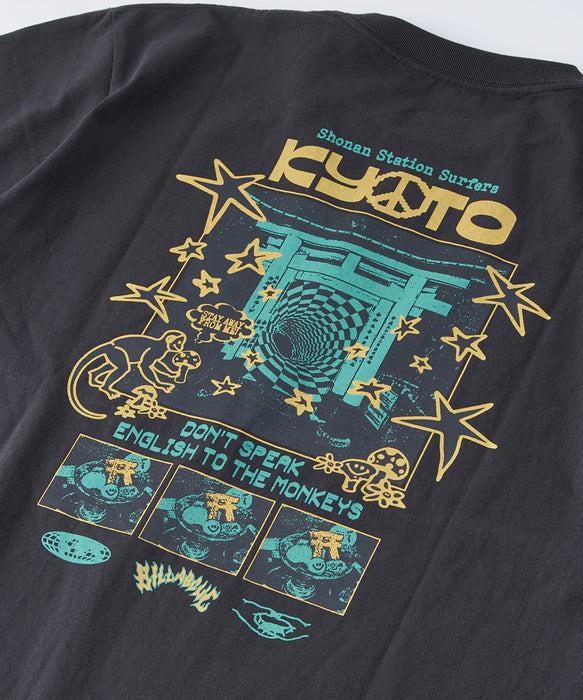 BILLABONG メンズ 【SHONAN STATION SURFERS】 KYOTO Tシャツ【OVER