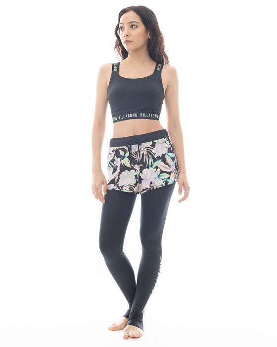 OUTLET】BILLABONG レディース LOGO BAND UV TORENKA ラッシュレギンス