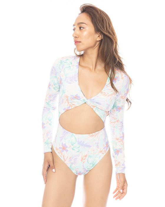 OUTLET】BILLABONG レディース WAVE HAZE BODYSUIT 長袖ワンピース