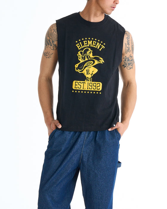 OUTLET】【直営店限定】ELEMENT メンズ LION NO SLEEVE タンクトップ