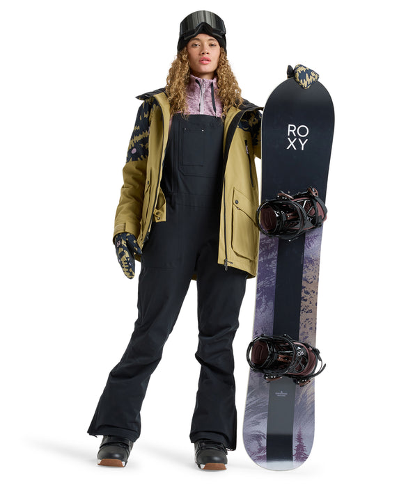 ROXY ウィメンズ RIDEOUT BIB PT ビブパンツ つなぎ ワンピース スノー