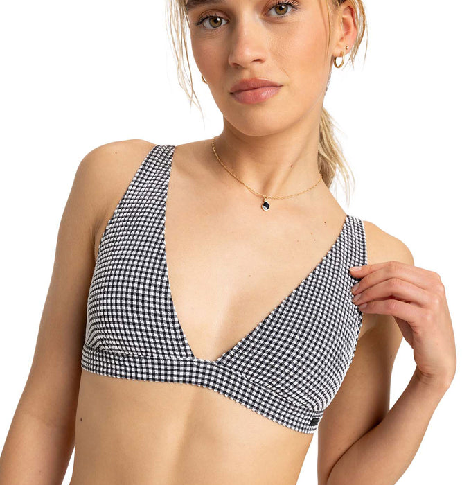 OUTLET】【オンラインストア・直営店限定】Roxy GINGHAM ELONGATED TRI
