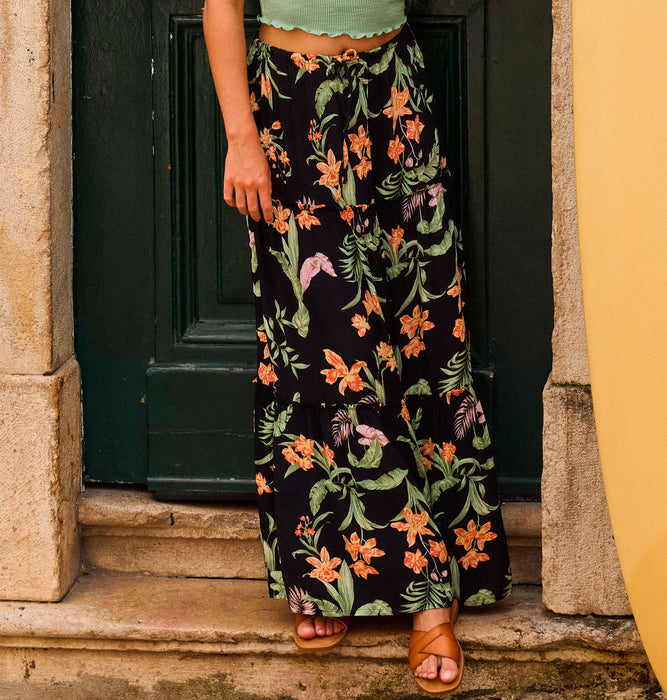 OUTLET】Roxy SWEETWATER MAXI PRINTED ウィメンズ ロングスカート