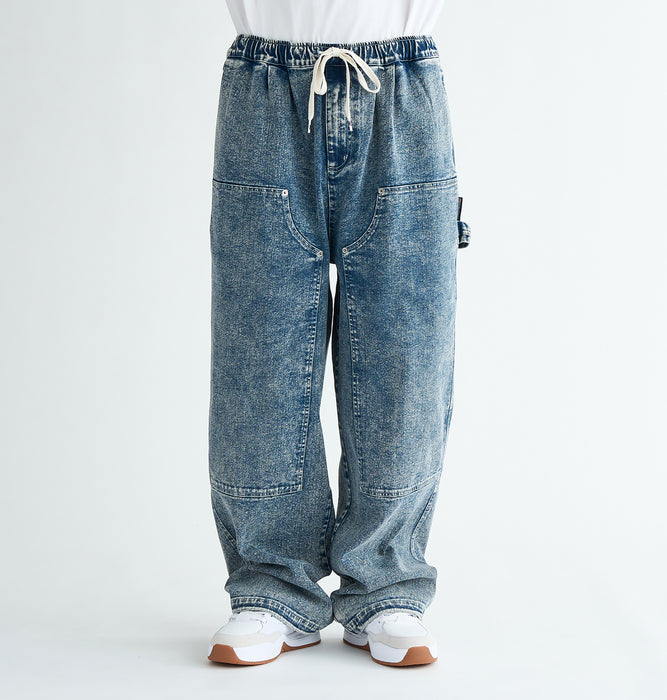 OUTLET】DC Shoes 25 SUPER WIDE BUGGY DOUBLE KNEE PANT メンズ パンツ