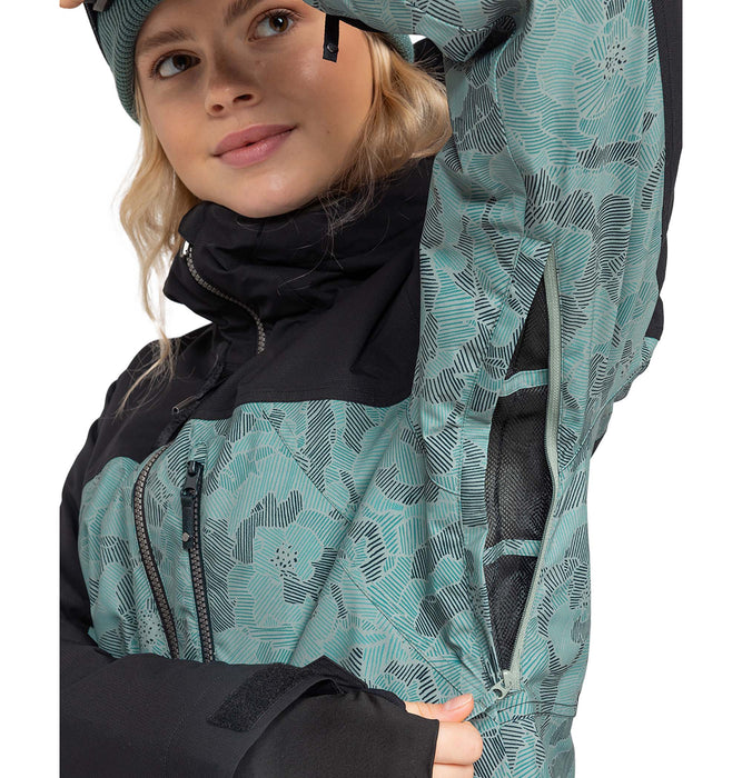 OUTLET】【TAILORED LONG FIT】15K Roxy STATED JK スノージャケット