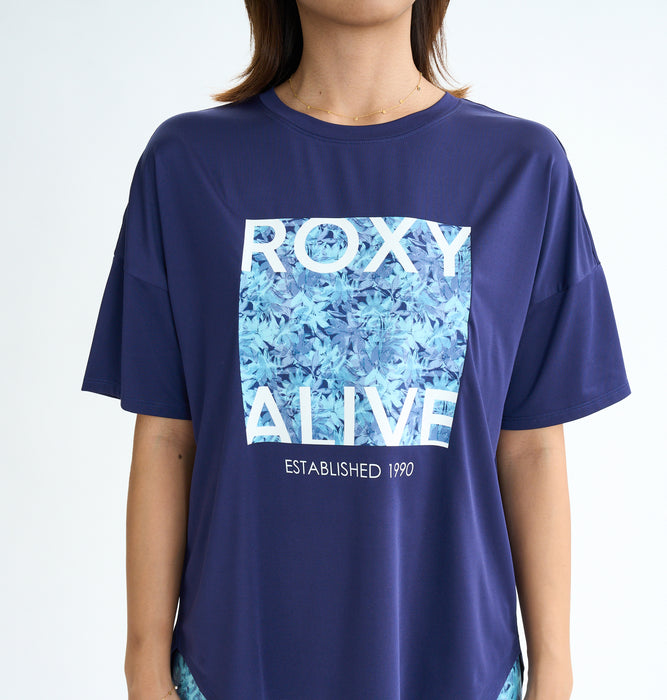 Roxy Fitness HAVE A GREAT DAY S/S TEE ウィメンズ フィットネス 半袖