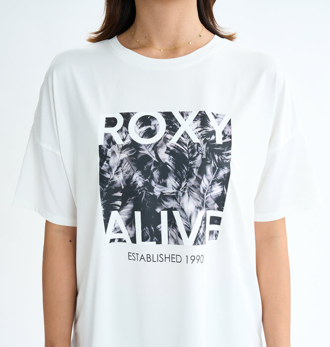 Roxy Fitness HAVE A GREAT DAY S/S TEE ウィメンズ フィットネス 半袖