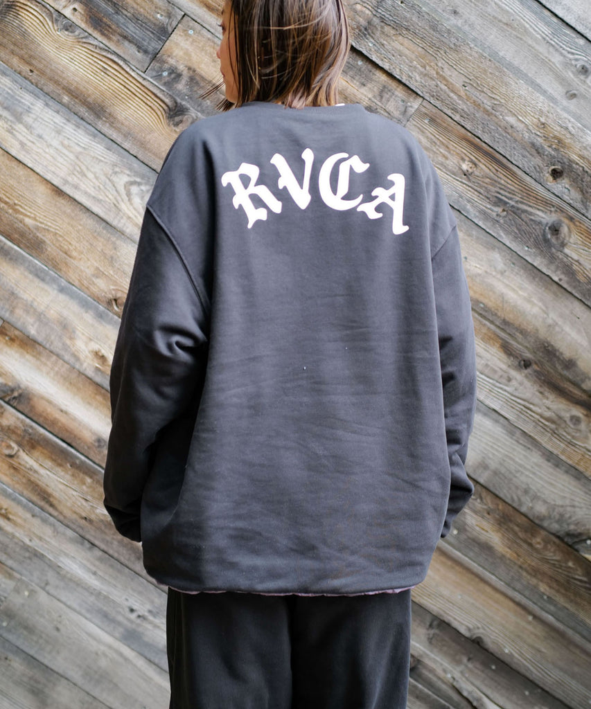 SALE】RVCA メンズ RVCA×AZUL REVERSIBLE CREW トレーナー 【2025年