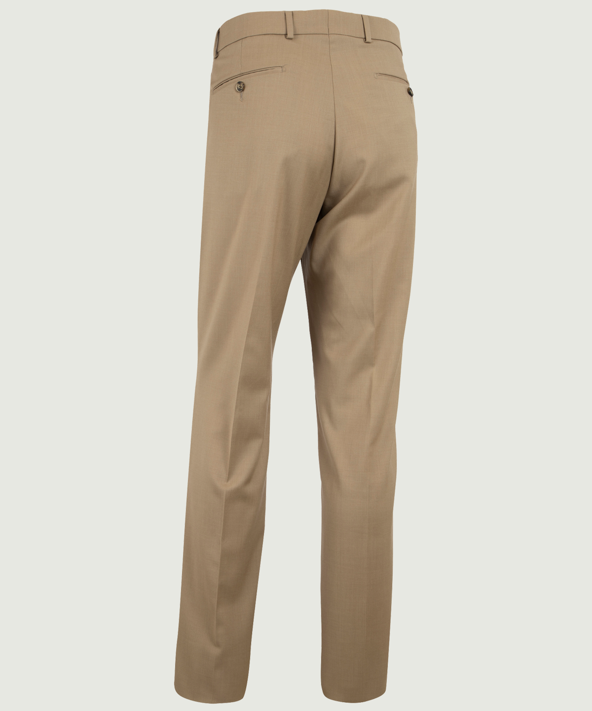 Signature Solid Wool Gabardine Trousers - Bobby Jones