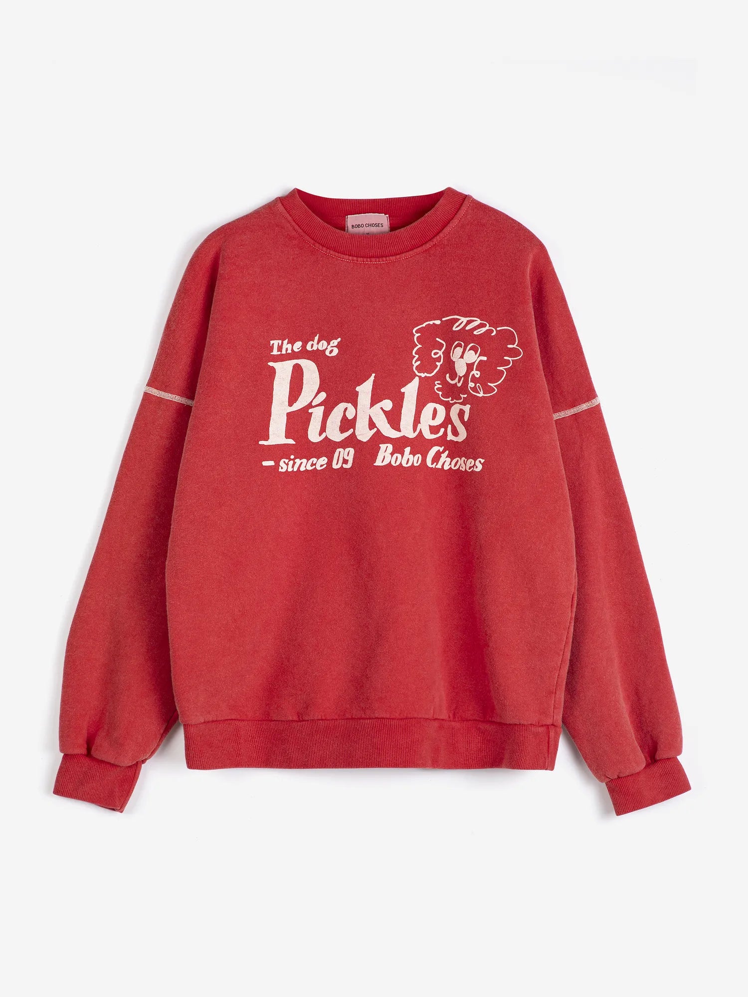 Pickles the Dog relaxed sweatshirt | Bobo Choses for Woman