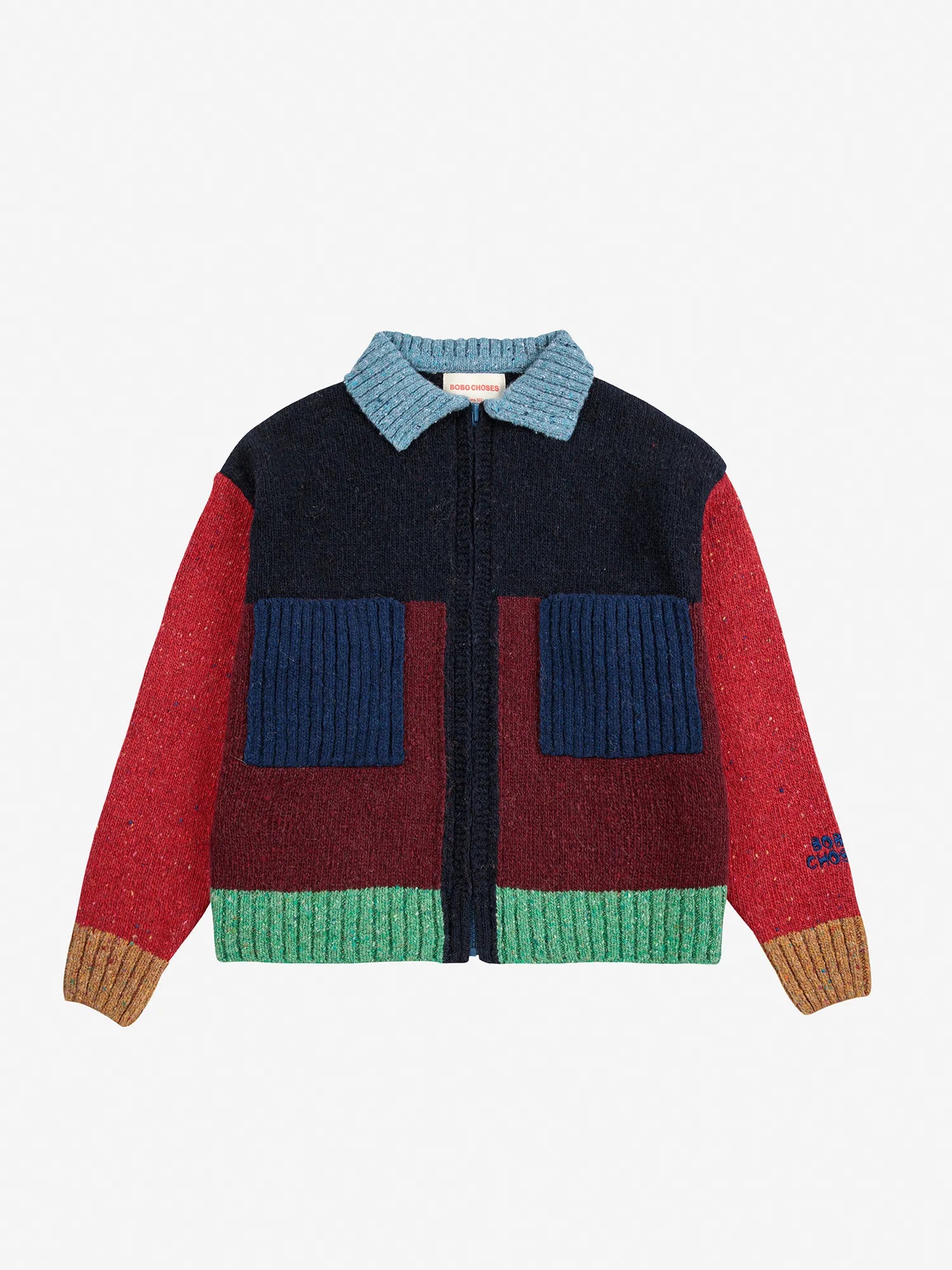 Bobo Choses Color Block cardigan for Children | Bobo Choses