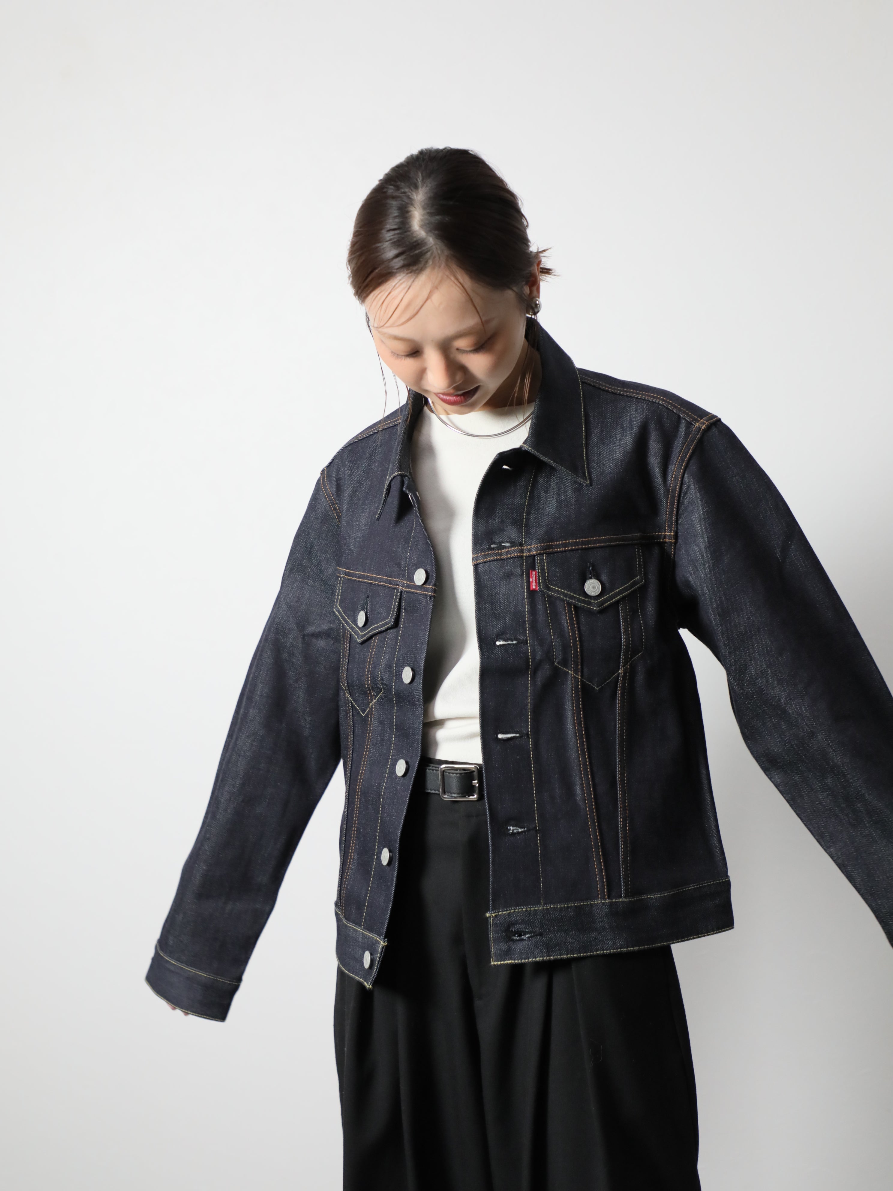 B-1969-XX-G 【岡山産 セルビッチデニム】デニムジャケット Gジャン