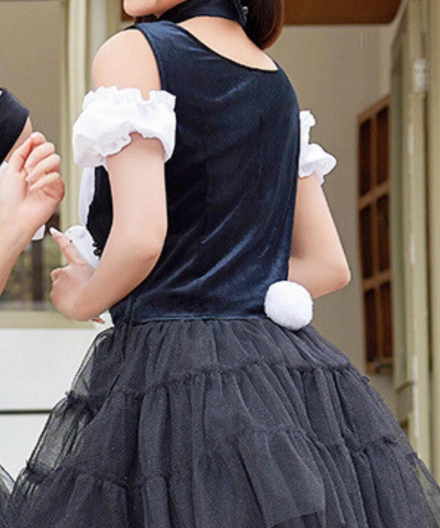 3連リボンのあざとバニーガール 4点セット | BODYLINE & LunaBelle