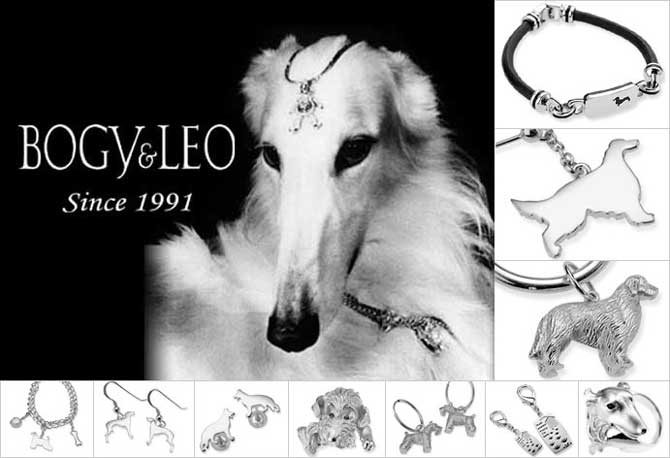 世界一のドッグオーナーに贈るセレブジュエリー「ボギー＆レオ」