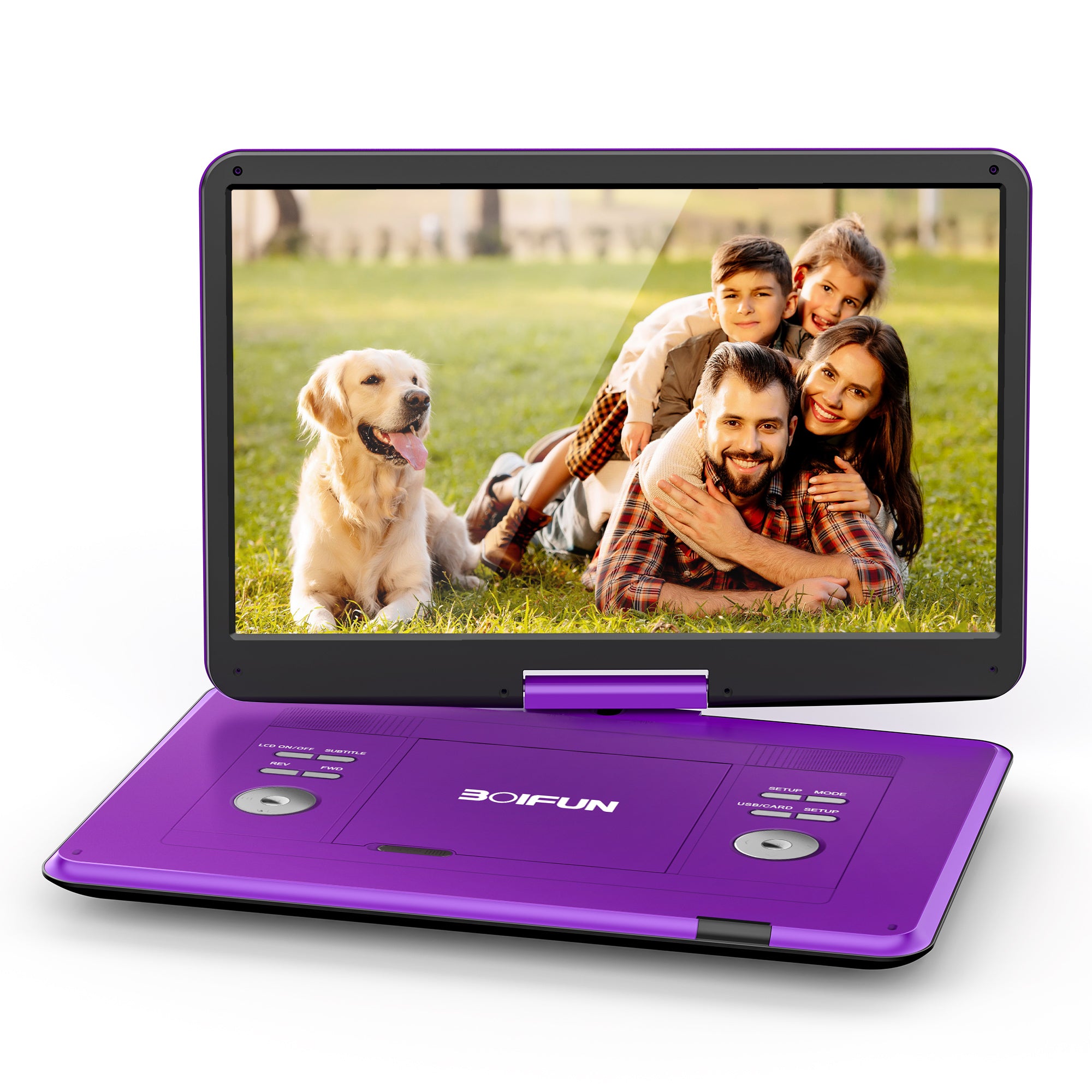 BOIFUN DVD Player Portable BFN-092 Purple – My store