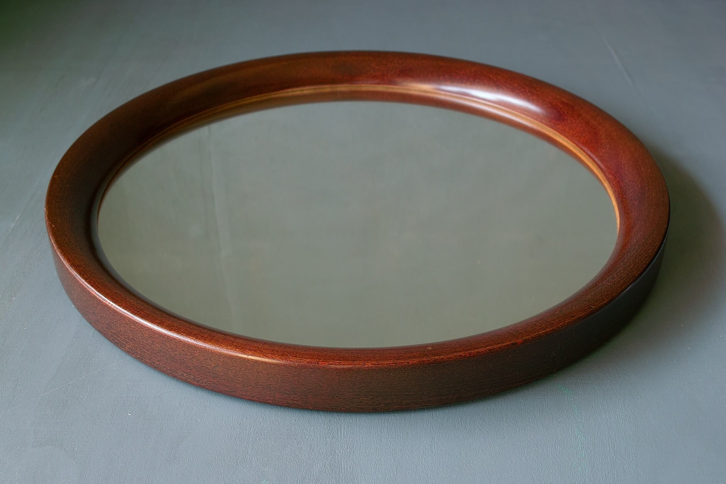 No.7828「曲木のウォールミラー：秋田木工/柳宗理デザイン」SOLD