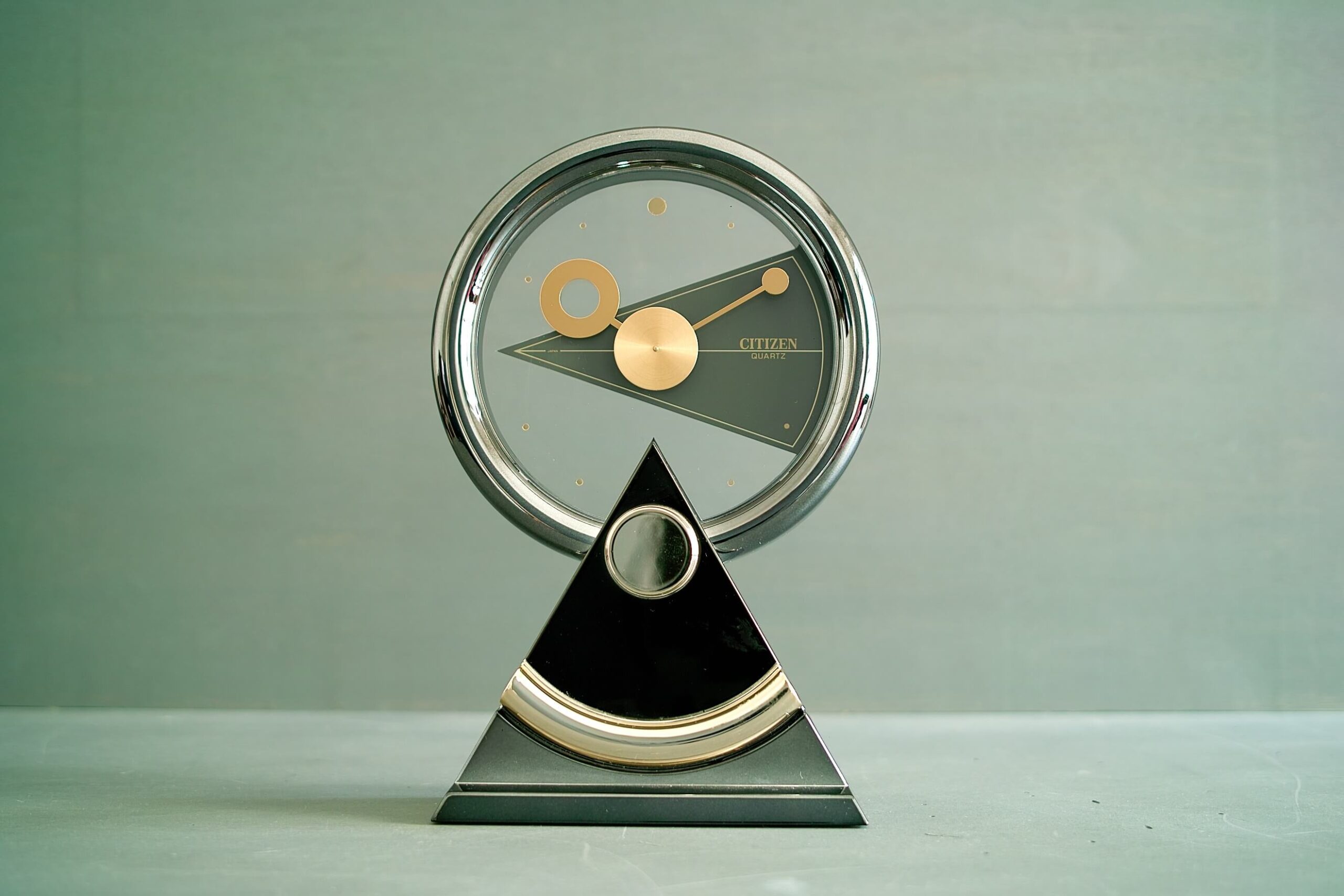 No.8379「CITIZEN 置き時計：ポストモダン」SOLD | ボルトナットマーケット