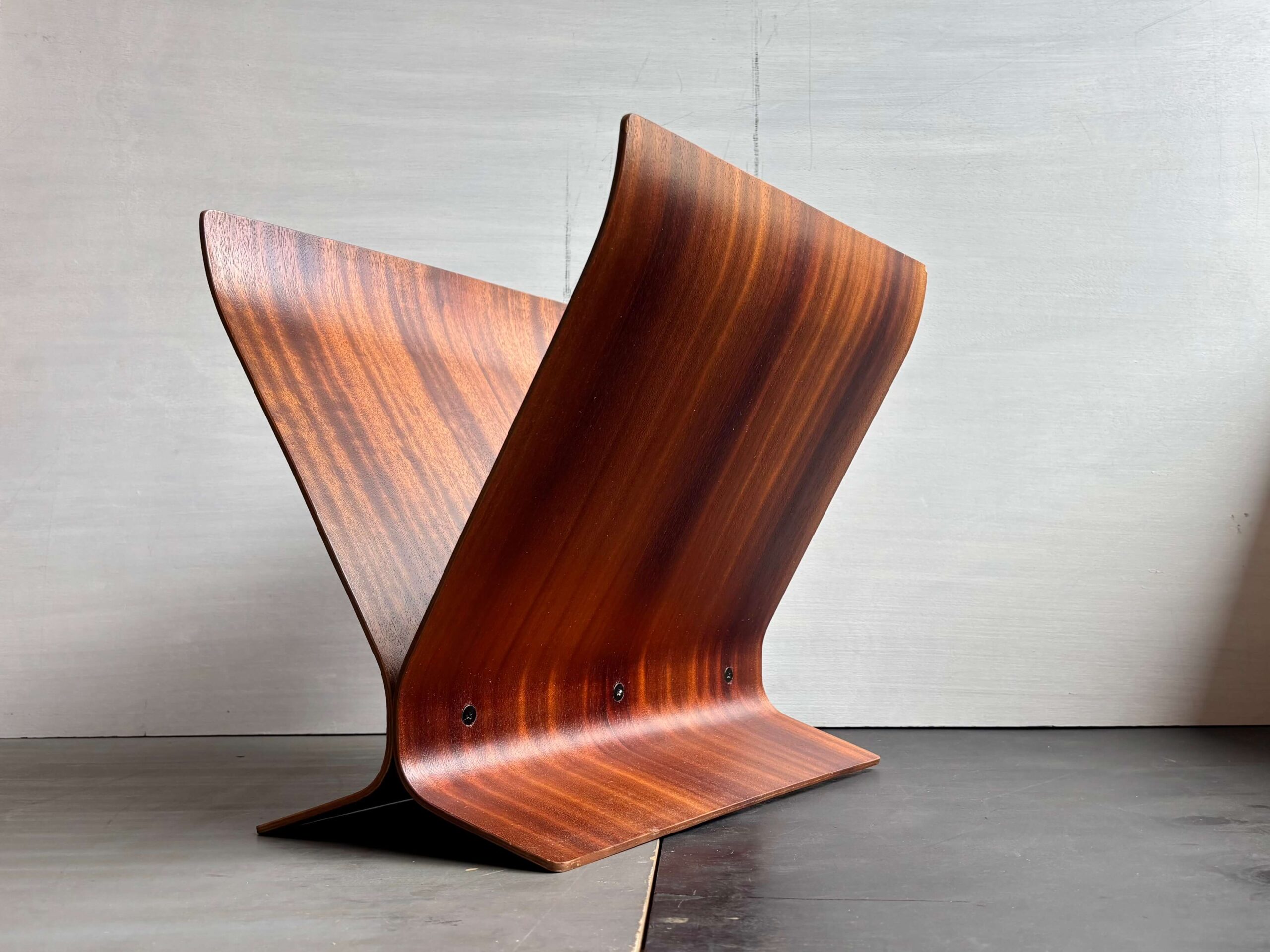 No.11640「80's Umbra プライウッドマガジンラック：Paul Rowan」幅