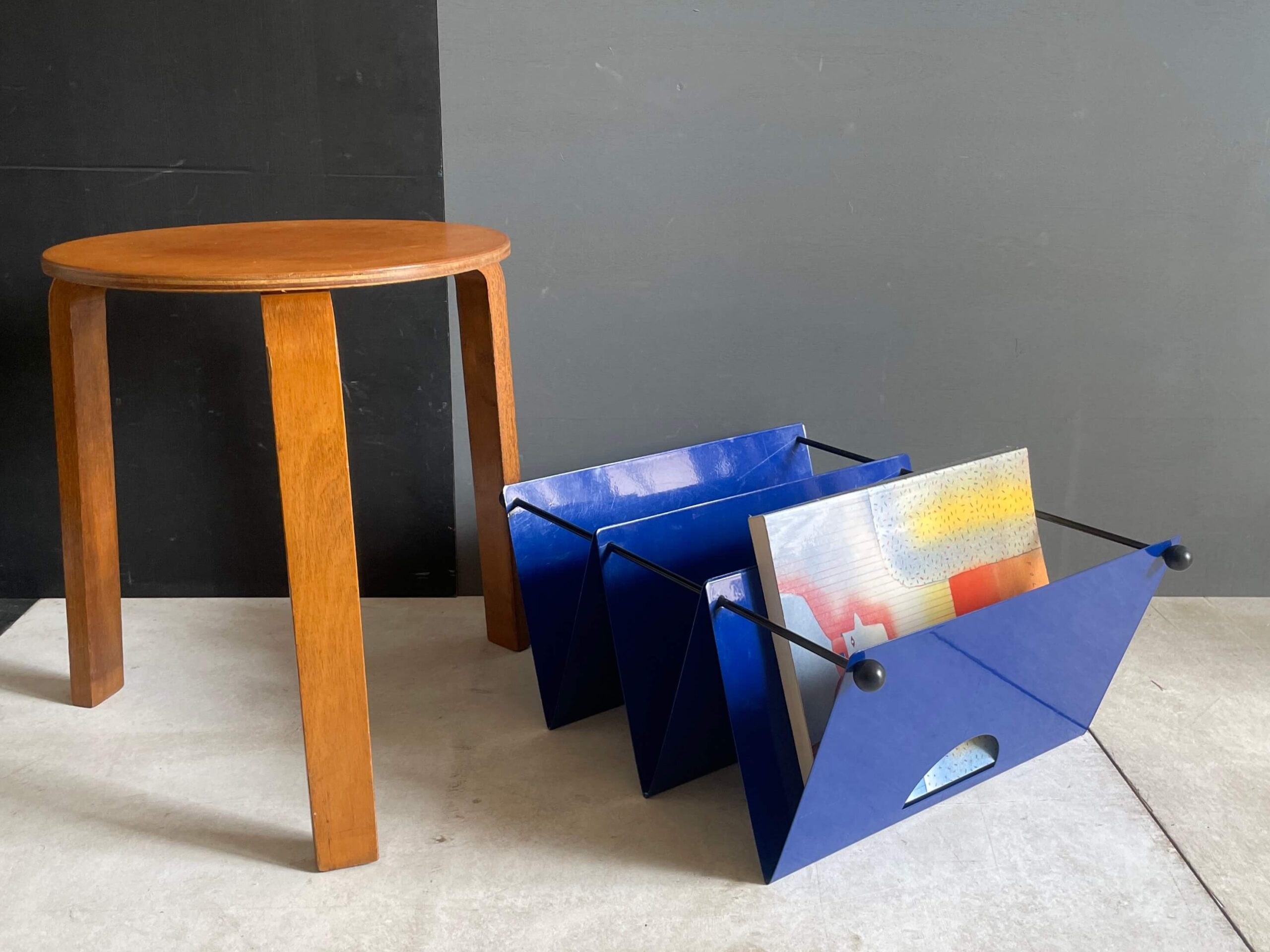 No.10616「マガジンラック：ポストモダン」42×34cm SOLD | ボルト