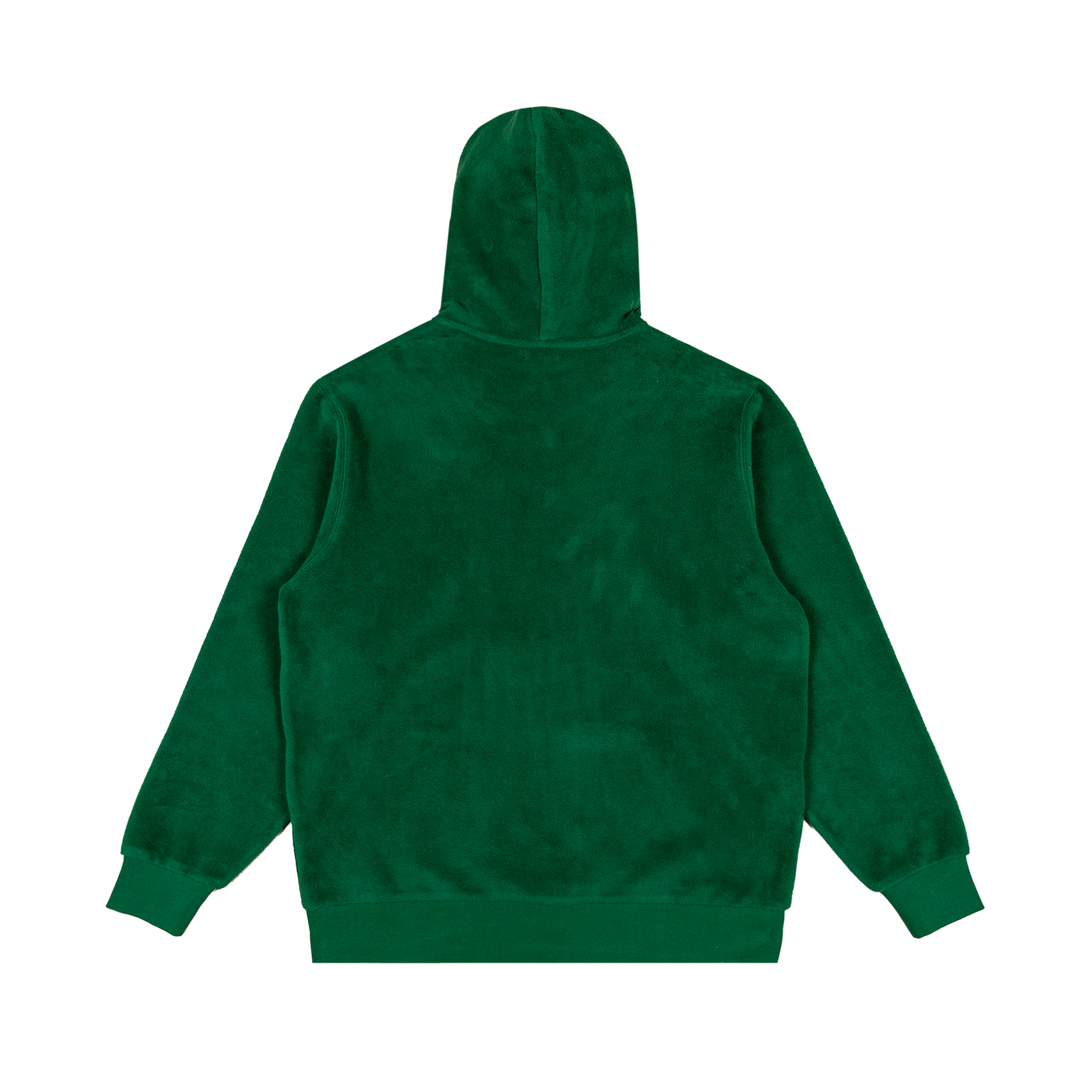 BXR EMBROIDERED INSIDE OUT ZIP-UP HOODIE: HUNTER GREEN – Born X Raised