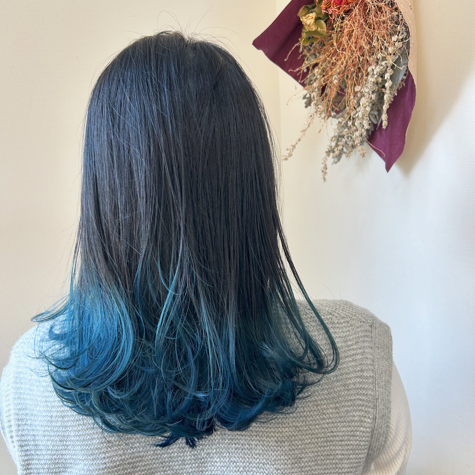 専用ページ 青色グラデーションヘアコーム 専用ページ 青色