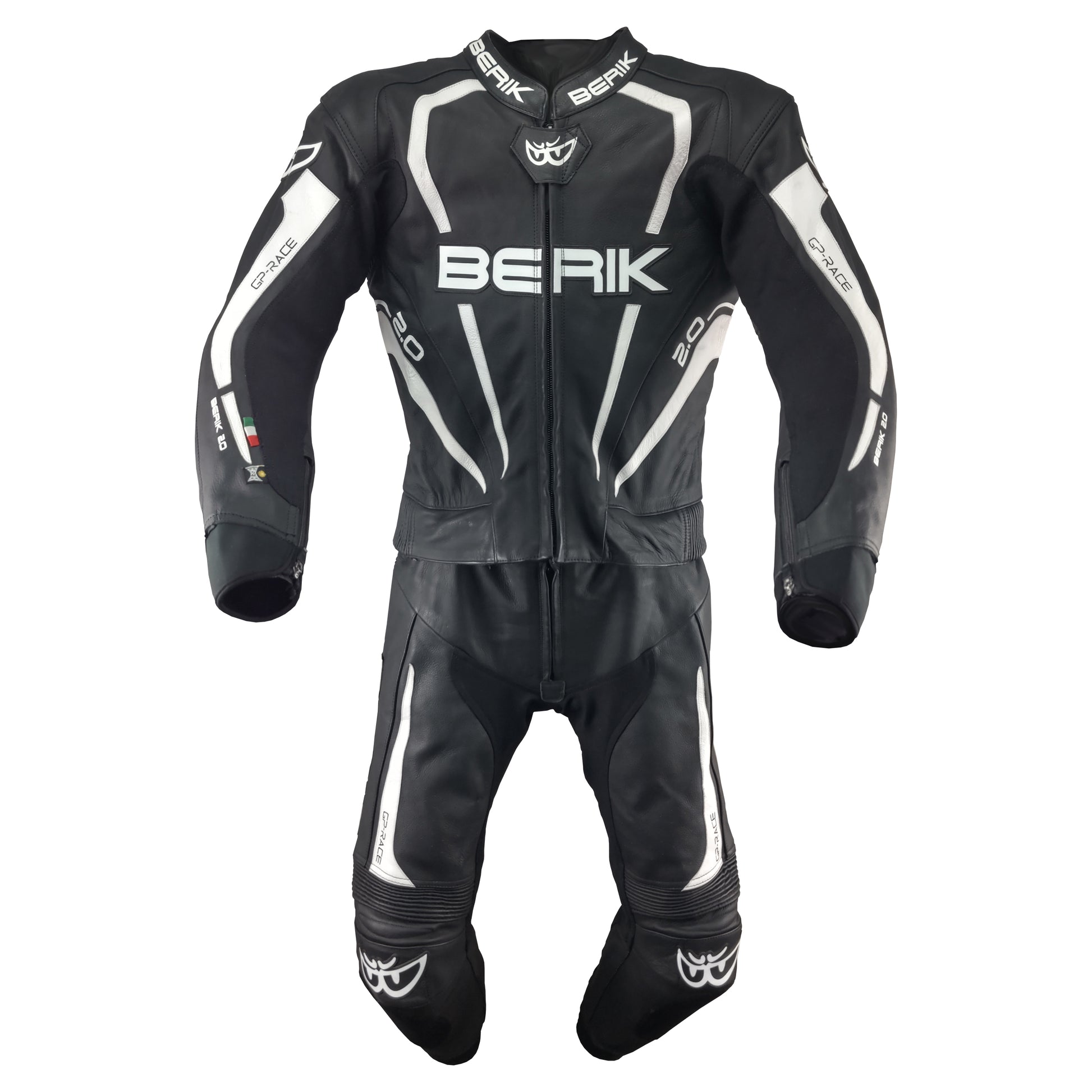 LS2-171334-BK ALL BLACK BERIK 2PIECE RACINGSUITS ツーピース