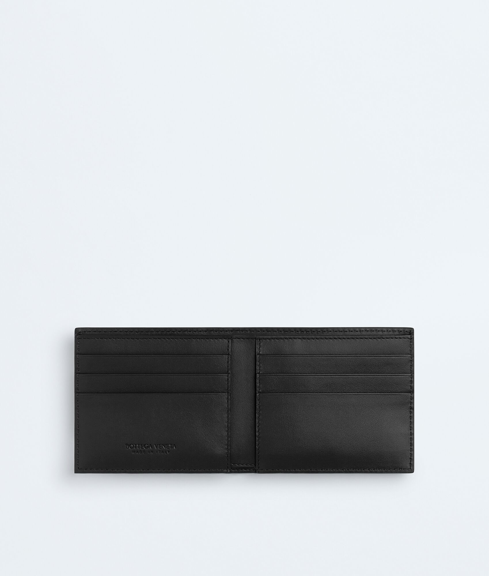 Men's Cassette Bi-Fold Wallet in Black | Bottega Veneta US
