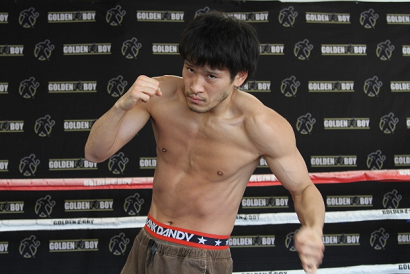 亀海喜寛が公開練習、今週末ソト・カラスと対戦 | Boxing News