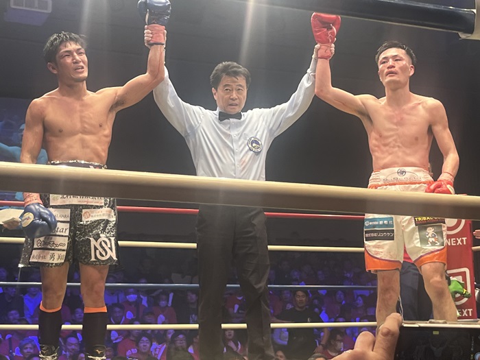 仲里周磨－村上雄大はドロー 日本ライト級王座決まらず | Boxing News