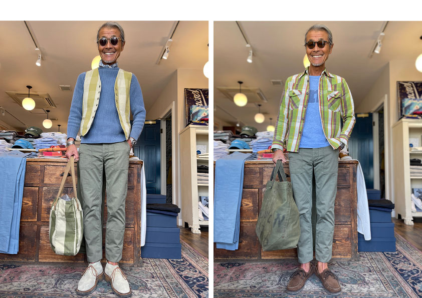 商品一覧 :: Le meilleur M-65 Dead Stock Fabric Baker Pants