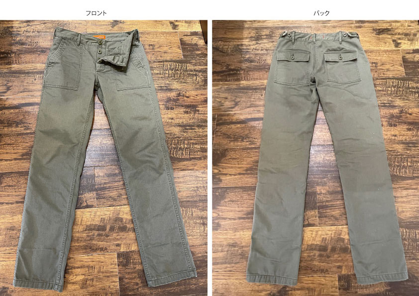 商品一覧 :: Le meilleur M-65 Dead Stock Fabric Baker Pants