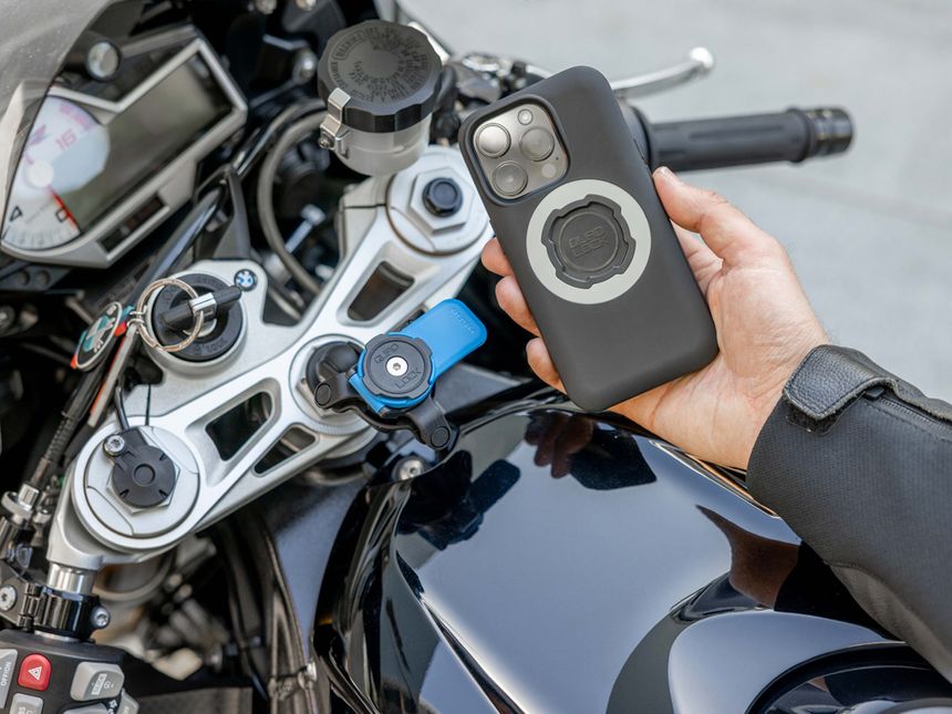 Quad Lock® Motorcycle Fork Stem Mount Pro | BMW Motorcycles
