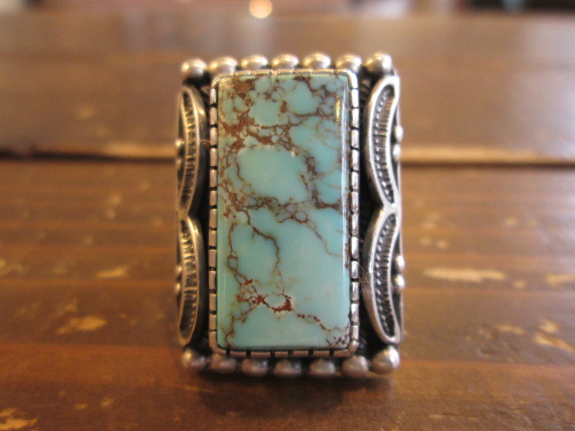 Harry H Begay ハリービゲイ ナバホトラディショナル リング - FOUR