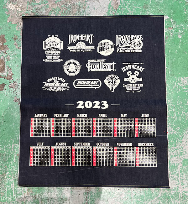 2023カレンダー到着。 | 【IRON HEART】BOSS TALK