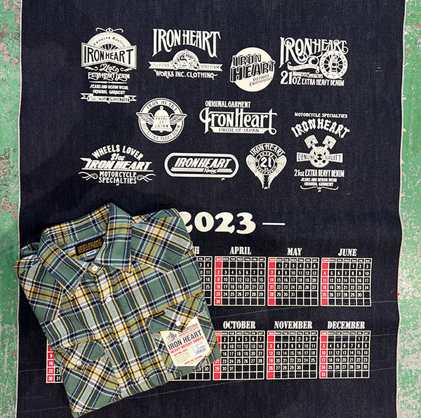 2023カレンダー到着。 | 【IRON HEART】BOSS TALK