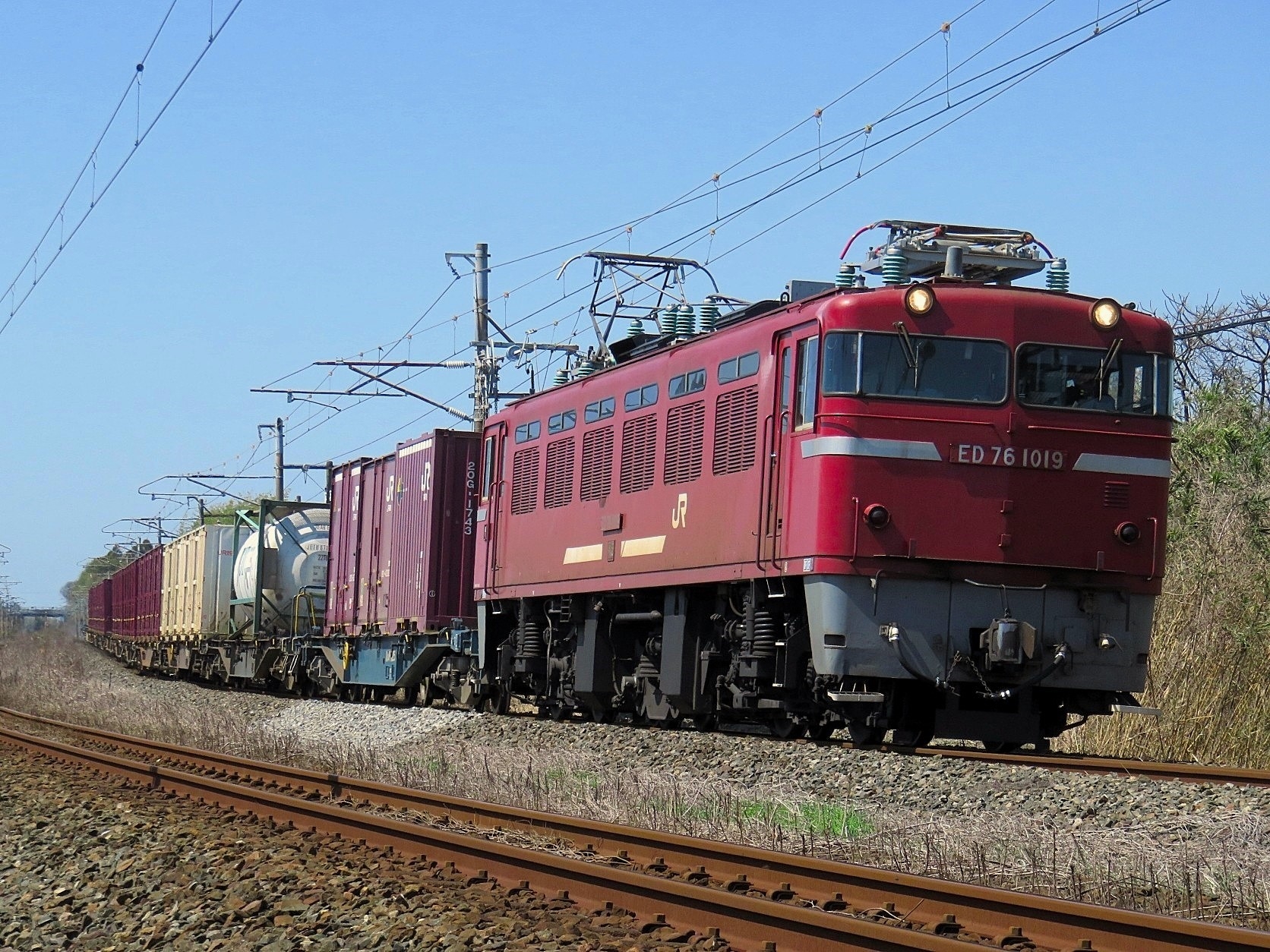 追想 ED76 | 青空と草木の緑 鉄紀行