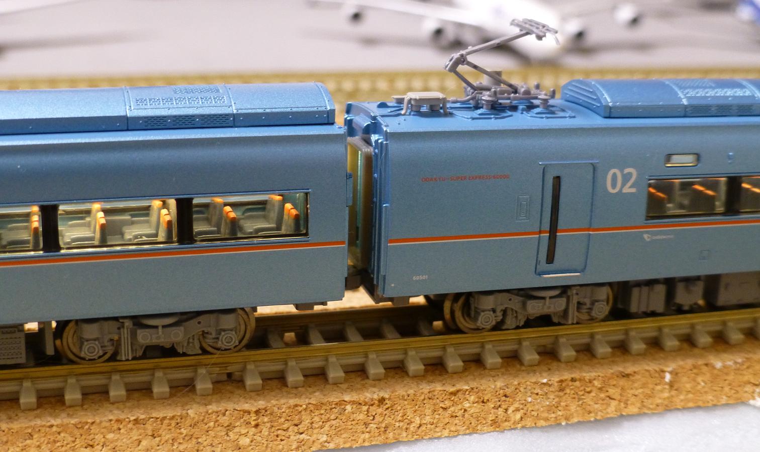 MicroAce 小田急ロマンスカー60000形MSE入線 | 川崎駅 レイアウト製作日誌