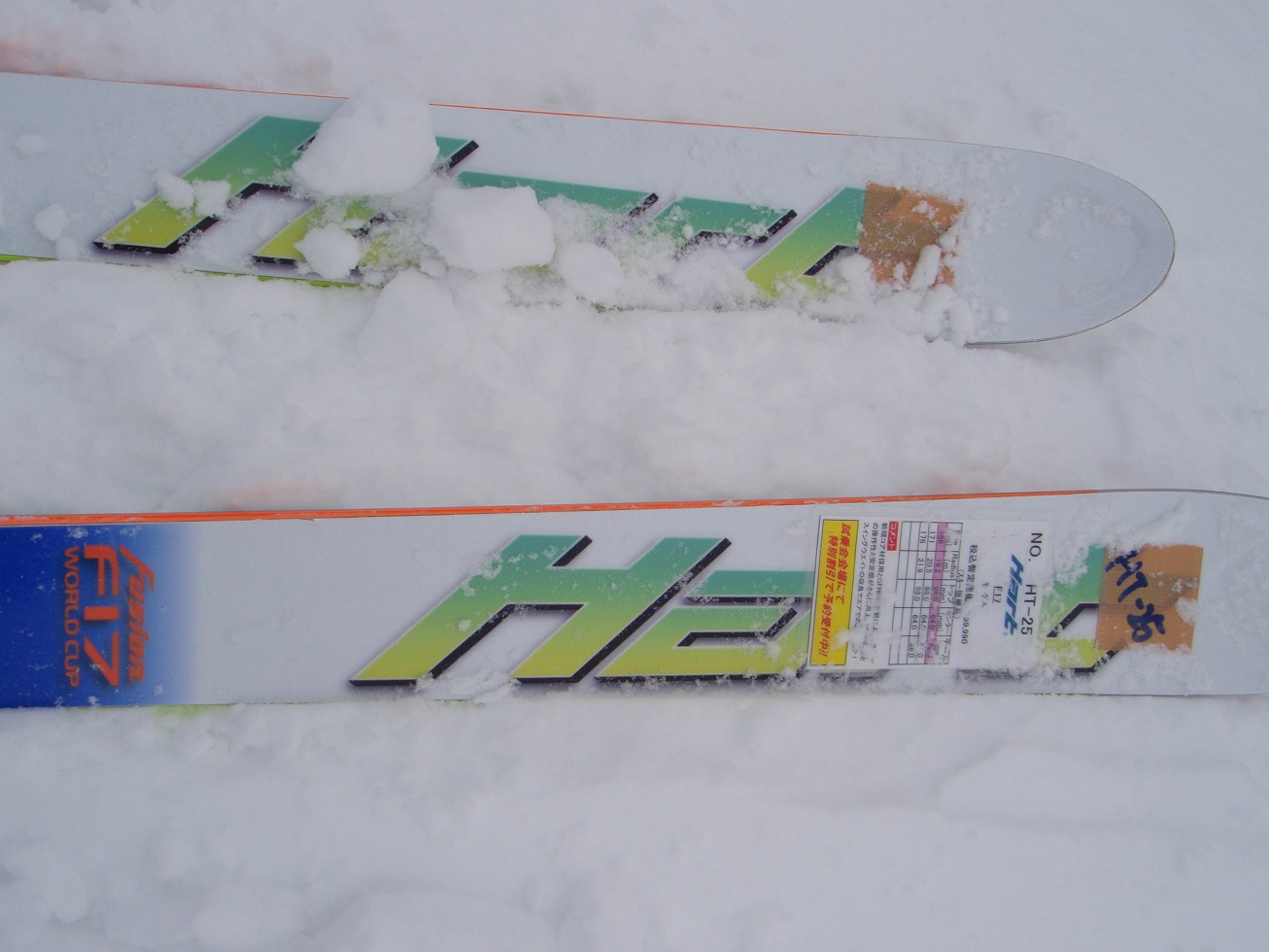 hart fusion 17 ハート フュージョン f17 モーグル専用 2015モデル試乗