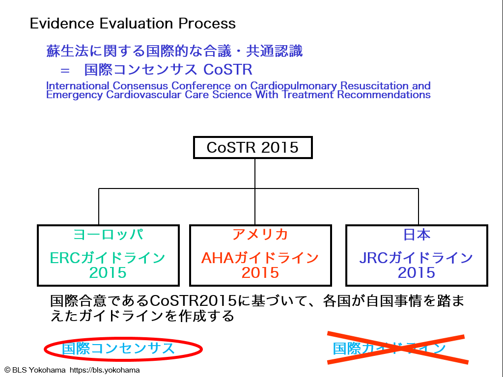 日本で混在する2つの蘇生ガイドライン（JRC/AHA）の謎 | BLS横浜