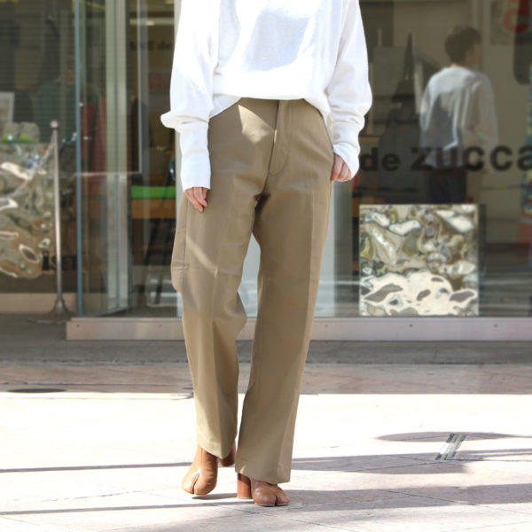 THE SHINZONE「HIGH WAIST CHINO PANTS」新素材でアップデート